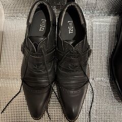 【未使用】黒のドレスシューズとカジュアルスニーカー3点セット 2...