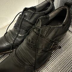 【未使用】黒のドレスシューズとカジュアルスニーカー3点セット 26.5センチの画像