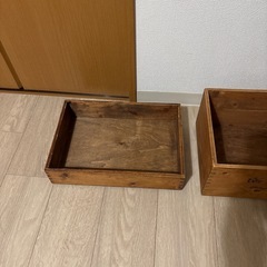 木製ボックスの画像