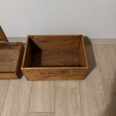 木製ボックスの画像