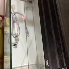 ガラス水槽+ライト+ヒーター+水温計セット　メダカ 金魚などの飼育用の画像