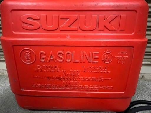 船外機用 燃料タンク SUZUKI 24L ガソリンタンク 船外機 予備タンク プラスチック製　ホース付き