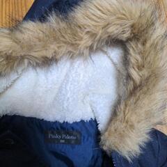 ファーフード付きコート150の画像