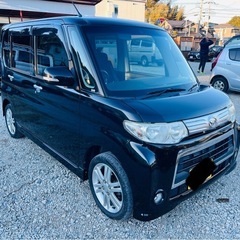 🅾️‼️ DAIHATSU TANTO CUSTOM RS 黒| 乗って帰り可能⭕️ ナビ/テレビ⭕️ スライドドア⭕️ ターボ⭕️ スマート鍵⭕️ タイミングチェーンモデル⭕️の画像