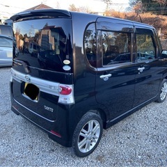 🅾️‼️ DAIHATSU TANTO CUSTOM RS 黒| 乗って帰り可能⭕️ ナビ/テレビ⭕️ スライドドア⭕️ ターボ⭕️ スマート鍵⭕️ タイミングチェーンモデル⭕️の画像