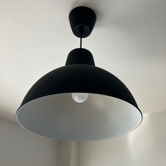 IKEA 黒ランプ　2個セット 
