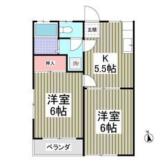 💕初期費用「5万円」・初月賃料なし・礼金なし・敷金なし・仲介手数...