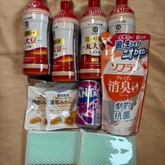 食品と日用品のセット