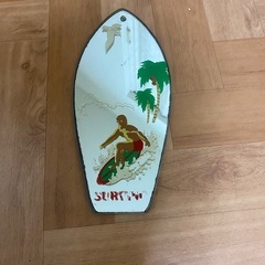 サーフィンデザイン装飾ミラー