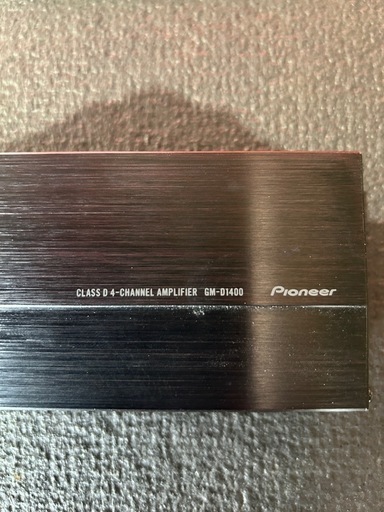 カロッツェリア　パワーアンプ　ケンウッドCDオーディオMP3