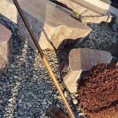 家庭菜園に平鍬　作作りや土寄せなどに重宝