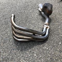 カワサキゼファー400　マフラーの画像