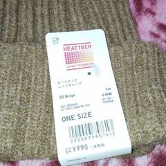 UNIQLO(ユニクロ) ヒートテックニット帽 01の画像