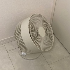 MUJI 無印良品 サーキュレーター(低騒音ファン･大風量タイプ)　ホワイト AT-CF26R-W の画像