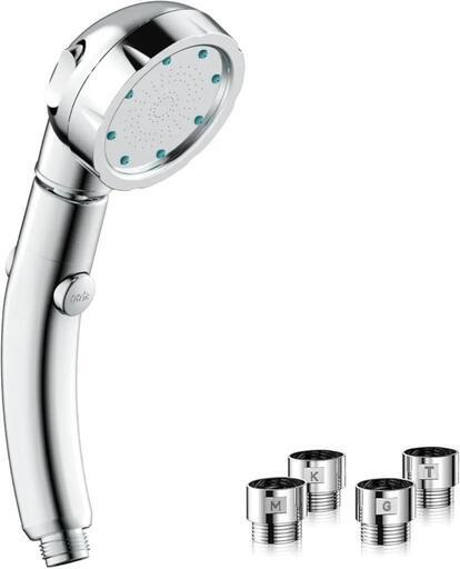 Skytop\n\nシャワーヘッド 節水 高水圧 浄水 マイクロナノバブル 止水ボタン