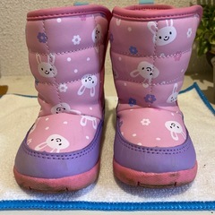 女児冬用ブーツ　13cmの画像