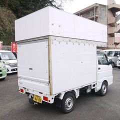 (6290) 値下98万　H.30(2018)年  三菱 ミニキャブトラック キッチンカー ラーメン仕様　AT　ホワイト　走行190,000KMの画像