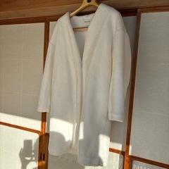 ジャケット　コート　白　レディース　160