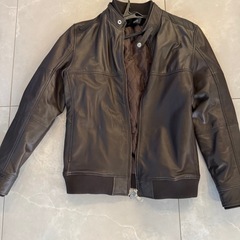AKM 革ジャン　茶色　XL