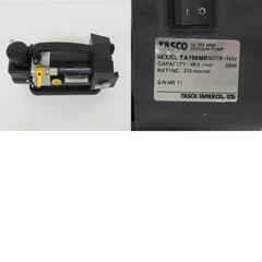 イチネンTASCO タスコ 14.4V対応 ウルトラミニ充電式シングルステージ真空ポンプ オイル逆流防止弁付 本体のみ 通電確認のみ TA150MR-N 中古 【工具専門店 テイクハンズ金沢野々市店】の画像