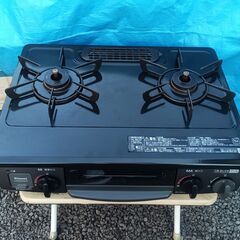 ★お届け可!!★ リンナイ ガスコンロ ガステーブル LPガス KSR562BKRの画像
