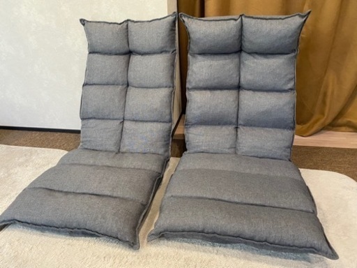 【美品】ニトリの首リクライニング座椅子２個セット