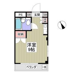 💕初期費用「5万円」・初月賃料なし・礼金なし・敷金なし・仲介手数料なし💕一人暮らしにおすすめのワンルーム🎶駐車場有🎶301の画像