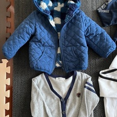 女の子用と交換して下さい👕　男の子　80 パーカー　アウター　薄手や厚手の上着 - 川崎市