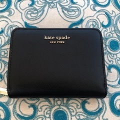 kate spade ブラック 二つ折り財布