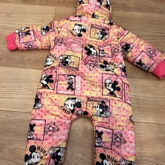 3500→最終値下げ　
90cm スキーウェア　ジャンプスーツ　美品の画像