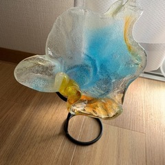 置物 琉球ガラス 骨董 