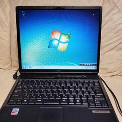 Fujitsu  ノートPC  FMV−BIBLIO  MG70M  型名　FMVMG70Mの画像