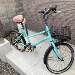 自転車古いです。