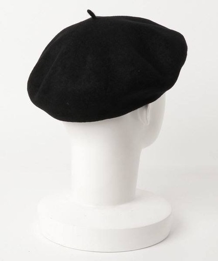 【ほぼ未使用】MILK ベレー帽One point Beret ブラック