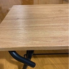 山善「棚付きローテーブル」の画像
