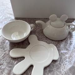 ミッキー　ポット&カップの画像