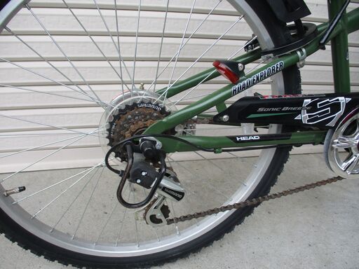 HEAD ソニックブリーズ 24インチ 6段変速 子供用自転車 (バイチャリ