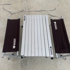 ロゴス　キャリーオンテーブルセット