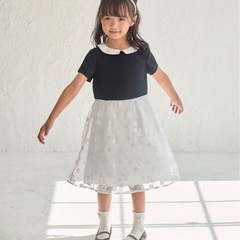 値下げ！【卒園式🌸入学式🌸】サイズ120　ROPE' PICNIC KIDS 花柄レースボレロセットアップの画像