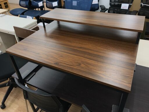 ★ジモティ割あり★  ローデスク ブラウン H45×W80×D65 クリーニング済み KJ7724