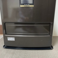 コロナ石油ファンヒーター、灯油缶、電動ポンプ付き