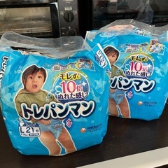 ユニ・チャームトレパンマンLサイズ男の子用