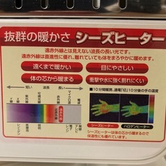 TEKNOS シーズヒーター 1200W パワーモニター ホワイト TSH-9201  リサイクルショップ宮崎屋　佐土原店　25.6.8Fの画像