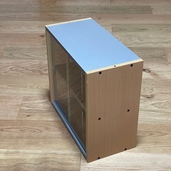CDラック　DVDラック　木目調①の画像