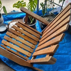 ロッキングチェア　折りたたみ式の画像