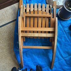 ロッキングチェア　折りたたみ式の画像