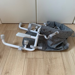 最終値下げ！リッチェル テーブルチェア グレー ベビー用品 の画像