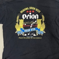 オリオンビール Tシャツ ブラック L