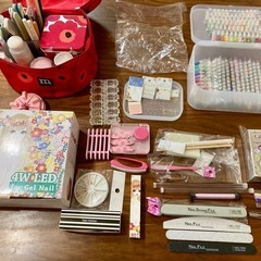 ほぼ未使用　ジェルネイルセット
