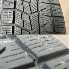 A-TECH Schneider 6.5J-16 114.3-5H +53 アイスガードiG70 215/60R16 2022年 バリ山 ヴェゼル CX-3 スタッドレスの画像